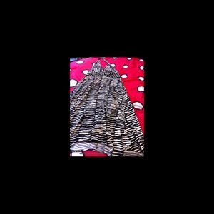 Black and white halter dress. New. Cute! Size 16W.